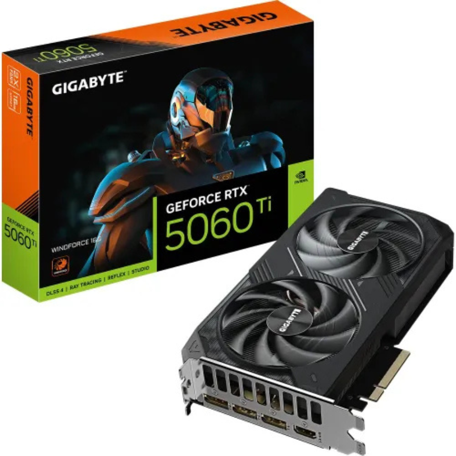GIGABYTE GeForce RTX 5060 TiGIGABYTE GeForce RTX 5060 Ti GAMING OC 8GB GDDR7 Graph