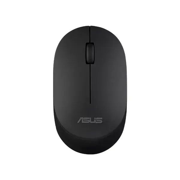 ASUS WIRELESS SILENT MOUSE MW103/BLACK/WIRELESS RF 2.4GHz/OPTICAL/WEIGHT 45GM