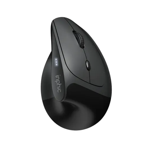 Inphic X9 PRO Vertical Ergonomic Tri Mode Wireless Mouse