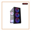 Revenger X8 Mesh Front ARGB Mid Tower ATX Gaming Casing (Black)