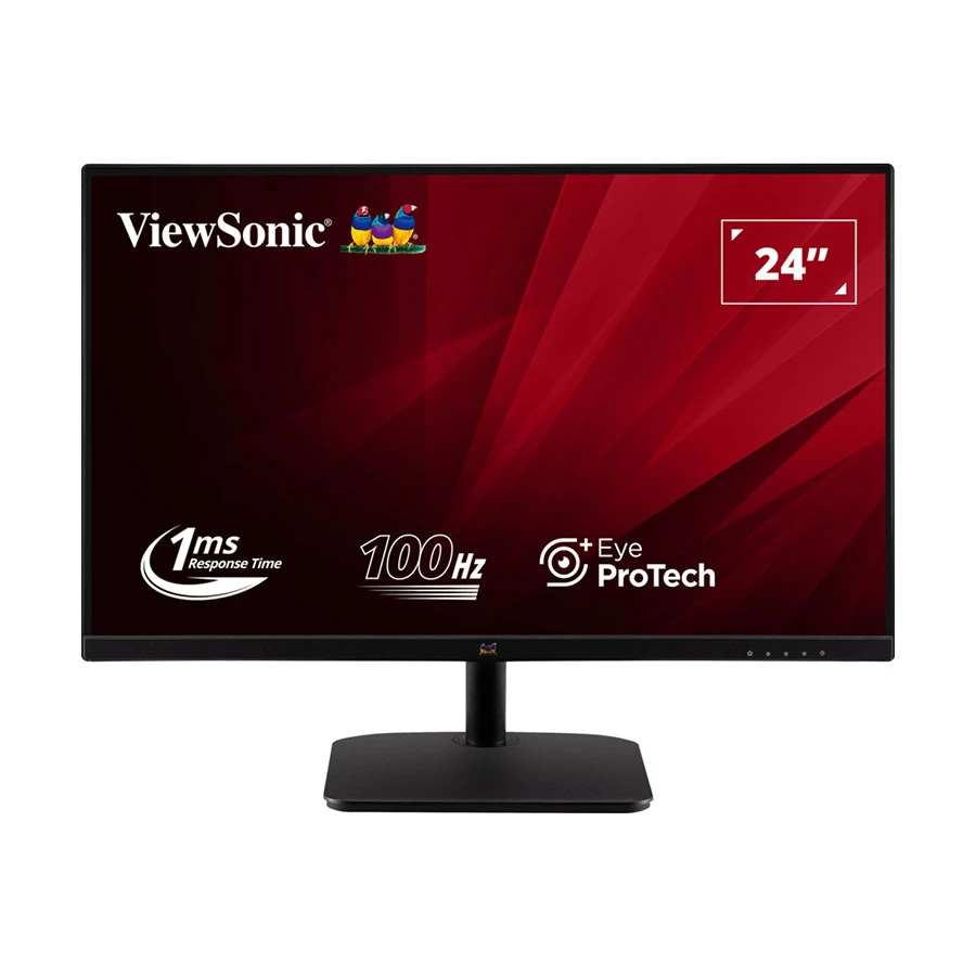 VIEWSONIC MONITOR VA2432-MHD 23.8 INCH 3-SIDE BORDERLESS LCD MONITOR ...